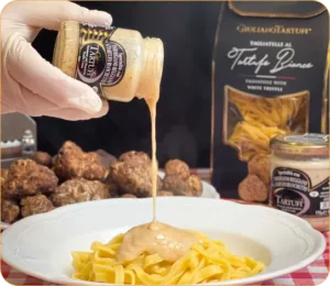 Tagliatelles à la truffe blanche